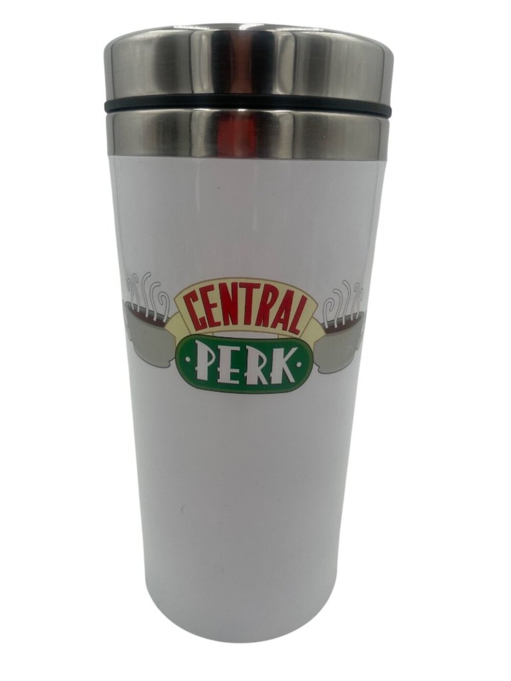 Vintage Friends Central Perk Stainless Steel Travel Mug Tumbler 8 oz. Insulated